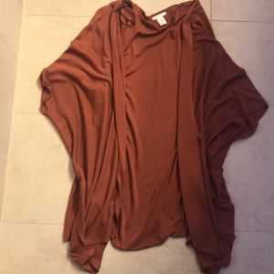 Rust color hm kimono